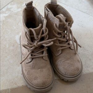 Kids Tan Boots